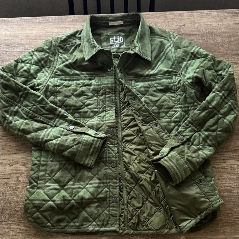 Stio Green Quilted Utility Jacket - Women’s
